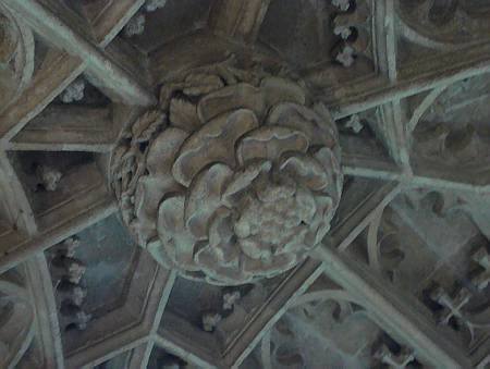 Cambridge Kings College - Roof Boss